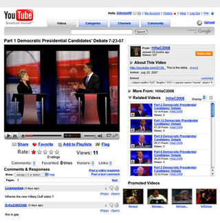 An estimated 50 percent of the video's viewers clicked on the link by accident.